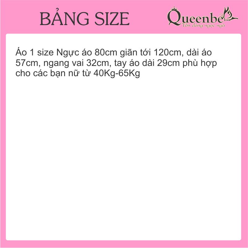 Áo len nữ nhẹ xuân thu tay lỡ dáng ôm Queenbe GLA254