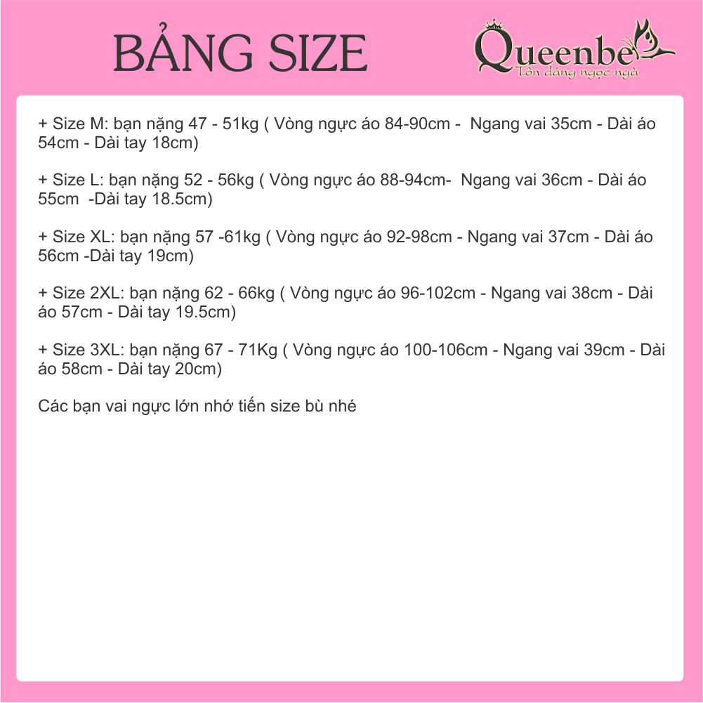 Áo nhung mùa hè thu cổ tròn ngắn tay có big size Queenbe GLA178
