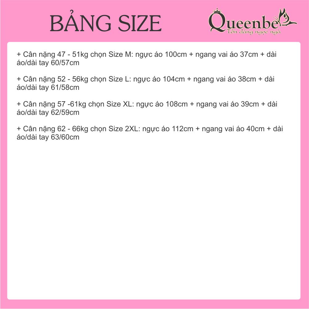 Áo nữ áo sơ mi nữ cổ tròn dài tay cúc cổ kẻ carô gai pha bông có big size Queenbe GLA046