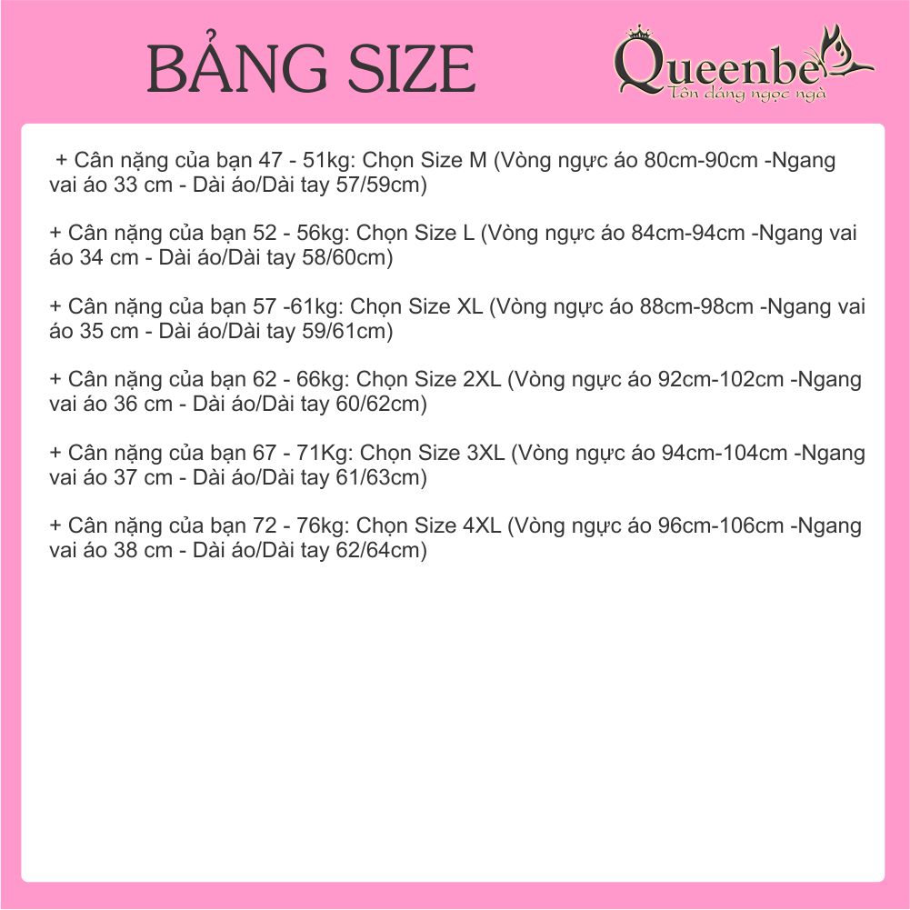 Áo nữ áo thun nữ dài tay dáng ôm phối ren có big size Queenbe GLA070