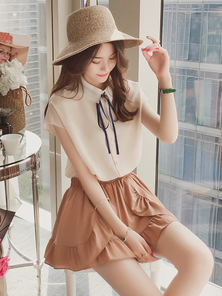 Áo sơ mi nữ kiểu không tay áo kiểu nữ trắng GLA275