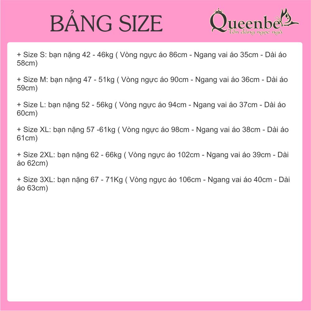 Áo sơ mi nữ ngắn tay vải voan pha bông in hoa có big size Queenbe GLA164