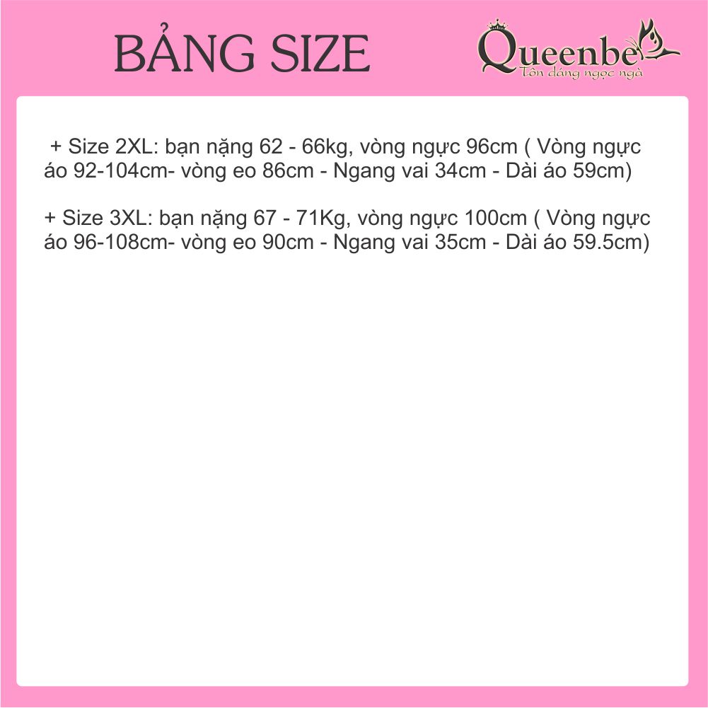 Áo thun nữ hình học kiểu cổ cao ngắn tay Queenbe GLA266