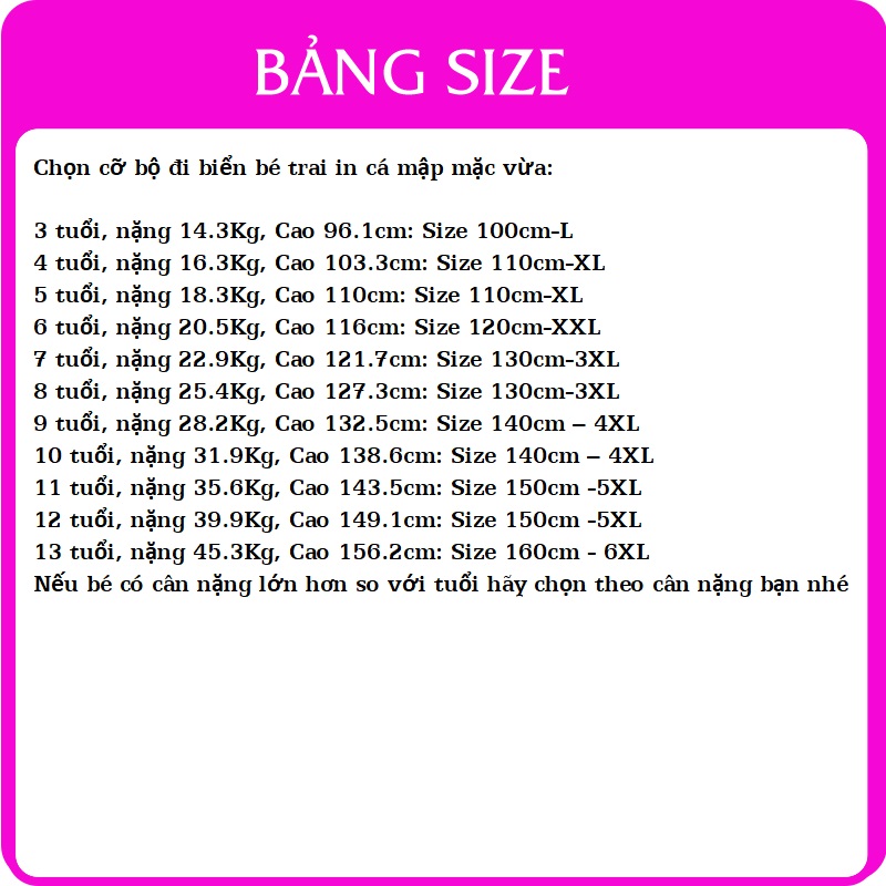 Bộ bơi bé trai 3 mảnh Baby Shark Trustmen GLSWIM099 vải thun Lycra cao cấp, mềm mịn, ít thấm, mau khô