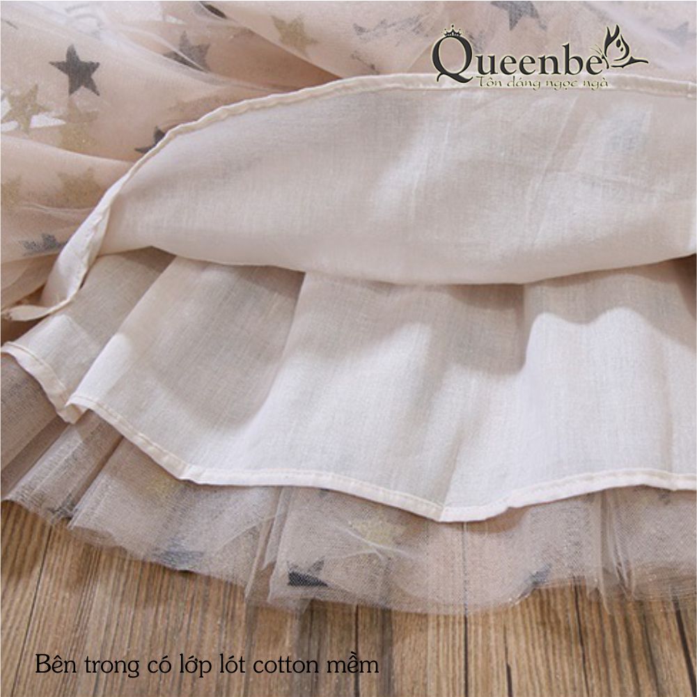 Bộ đồ bé gái hình thiên nga Queenbe GLV043 gồm áo và chân váy