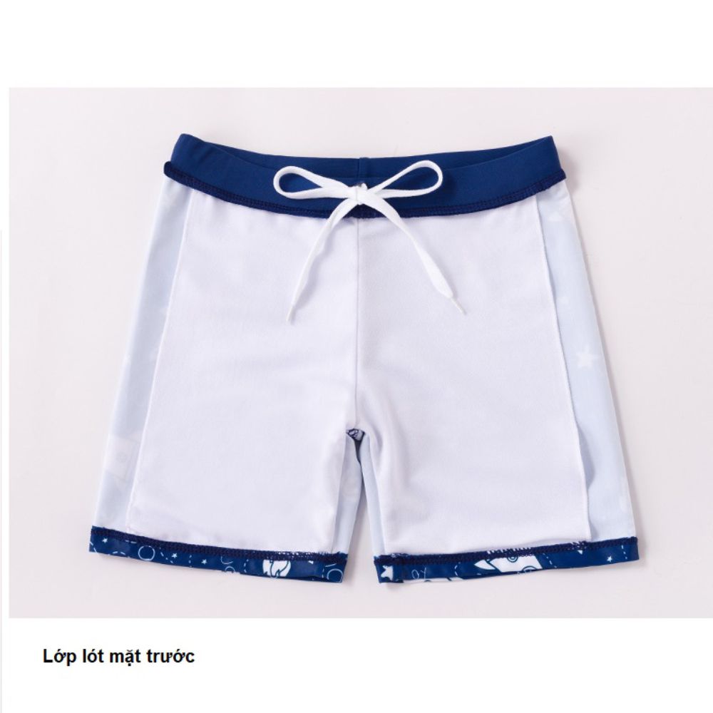 Bộ đồ bơi bé trai giấc mơ phi hành gia Trustmen GLSWIM098 vải thun Lycra mềm ít thấm hút, mau khô
