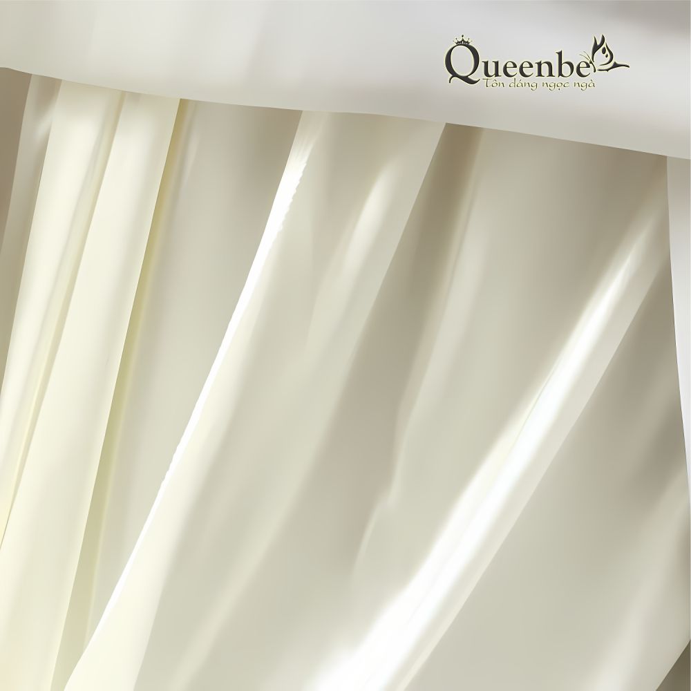 Chân váy dài màu xanh chân váy maxi đuôi công Queenbe GLV149
