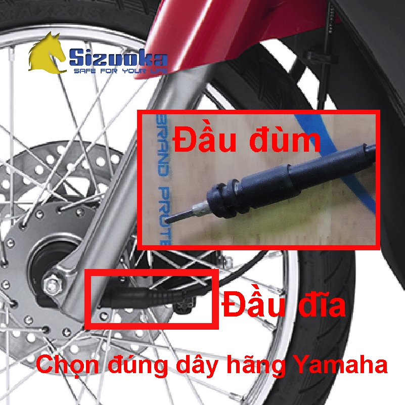 Dây Đồng hồ Mio đĩa, Exciter 135-150-155, Sirius Fi, Jupiter Fi đĩa CAB2033