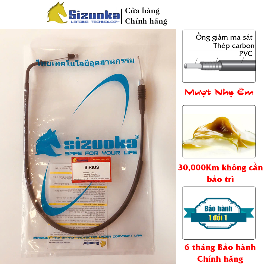 Dây ga Sirius xăng cơ CAB1016
