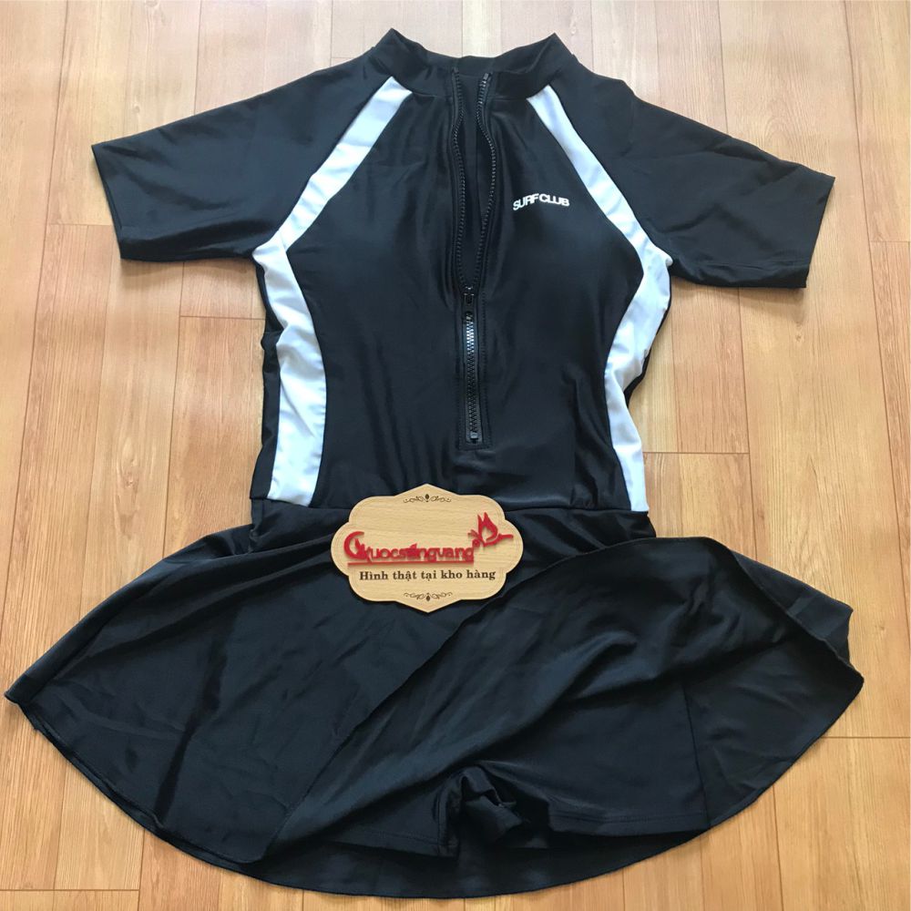 Đồ bơi nữ một mảnh có big size Queenbe GLSWIM107 thun lycra cao cấp co giãn, ít thấm, mau khô, quần an toàn, mút độn ngực