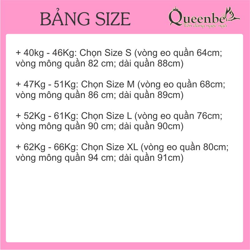 Quần baggy nữ ống lỡ kiểu cổ điển Queeenbe GLQ037 vải cotton pha trộn