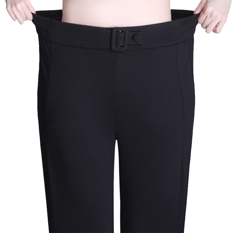 Quần baggy nữ ống lỡ quần nữ co giãn GLQ134