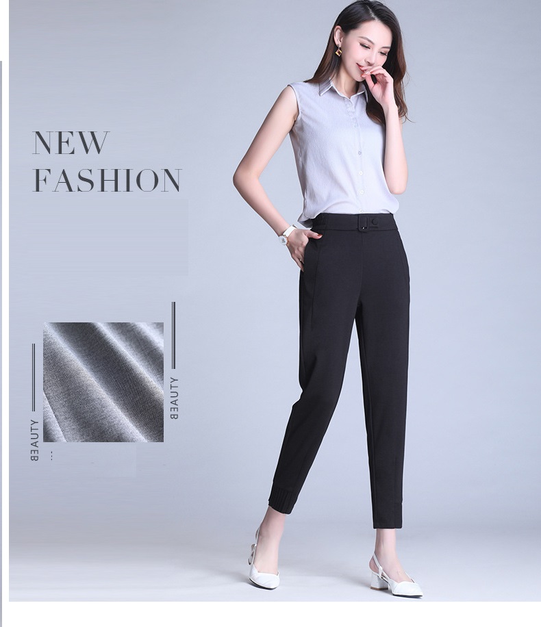 Quần baggy nữ ống lỡ quần nữ co giãn GLQ134