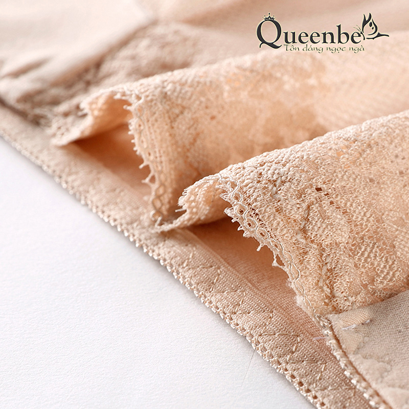 Quần chíp nữ phong cách quyến rũ sang trọng kiêu sa GLDL047 Queenbe phối lưới phối ren chất cotton mềm thoáng