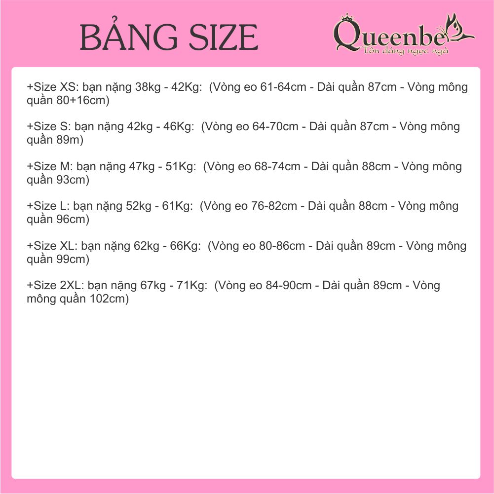 Quần jean nữ xẻ ống Queenbe GLQ092 jean cotton ống đứng mềm thoáng