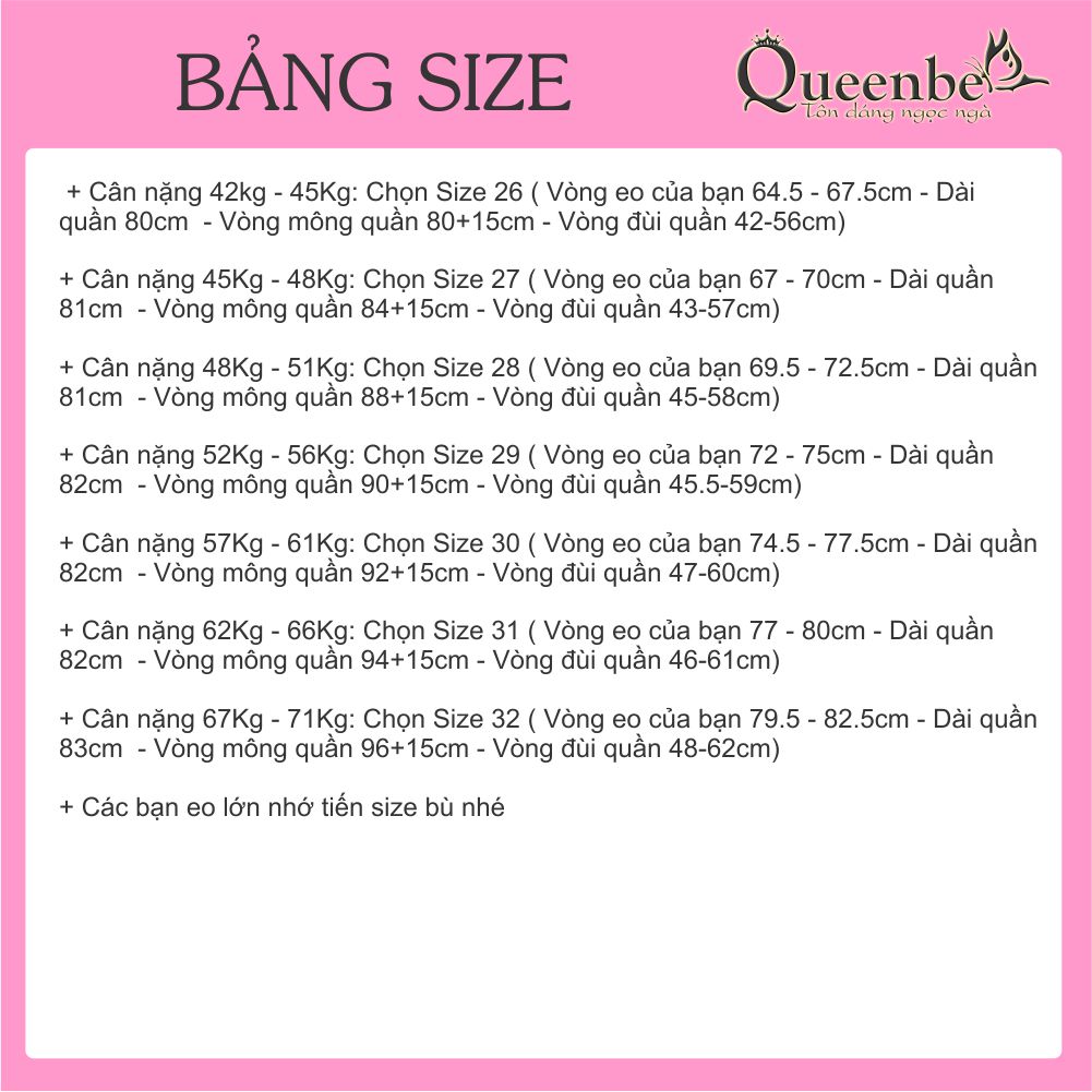 Quần lửng nữ dáng ôm mài nghệ thuật Queenbe GLQ091 jean cotton mềm thoáng