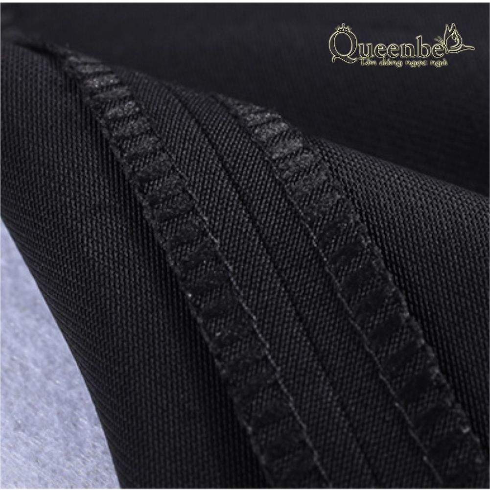 Quần nữ công sở lưng cao ống đứng big size Queenbe GLQ143 cotton pha, không nhăn