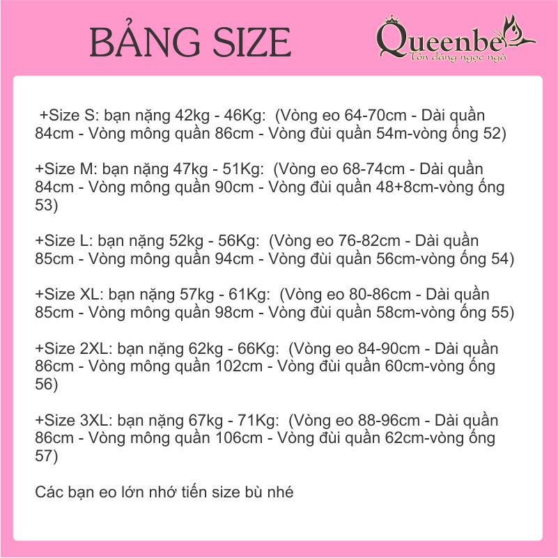 Quần nữ lưng cao ống lỡ ống rộng Queenbe GLQ077 từ sợi bông, mềm thoáng, vải dầy đứng quần