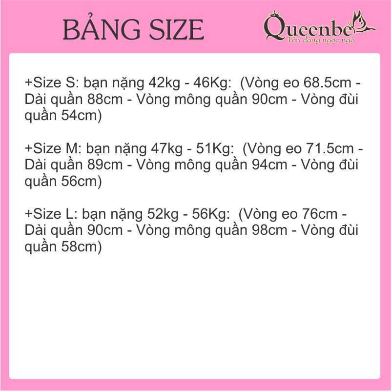 Quần nữ ống lỡ vải gai lưng cao quần harem nữ ống lỡ màu xanh lá Queenbe GLQ083