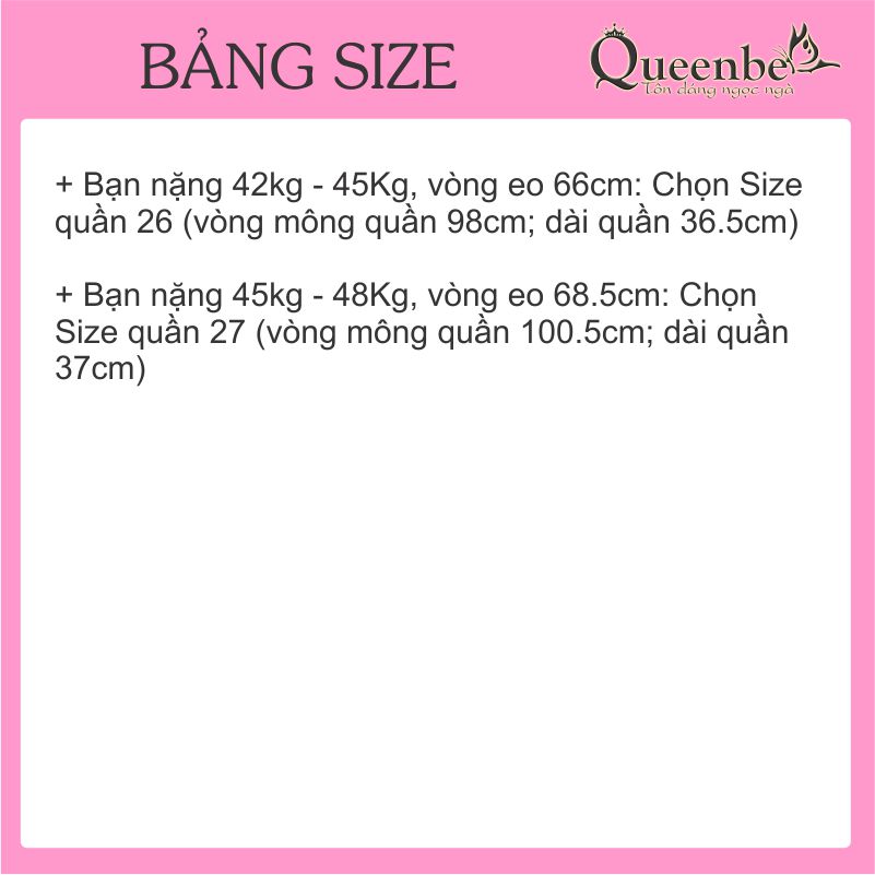 Quần short jean nữ lưng cao cotton wash mềm Queenbe GLQ093