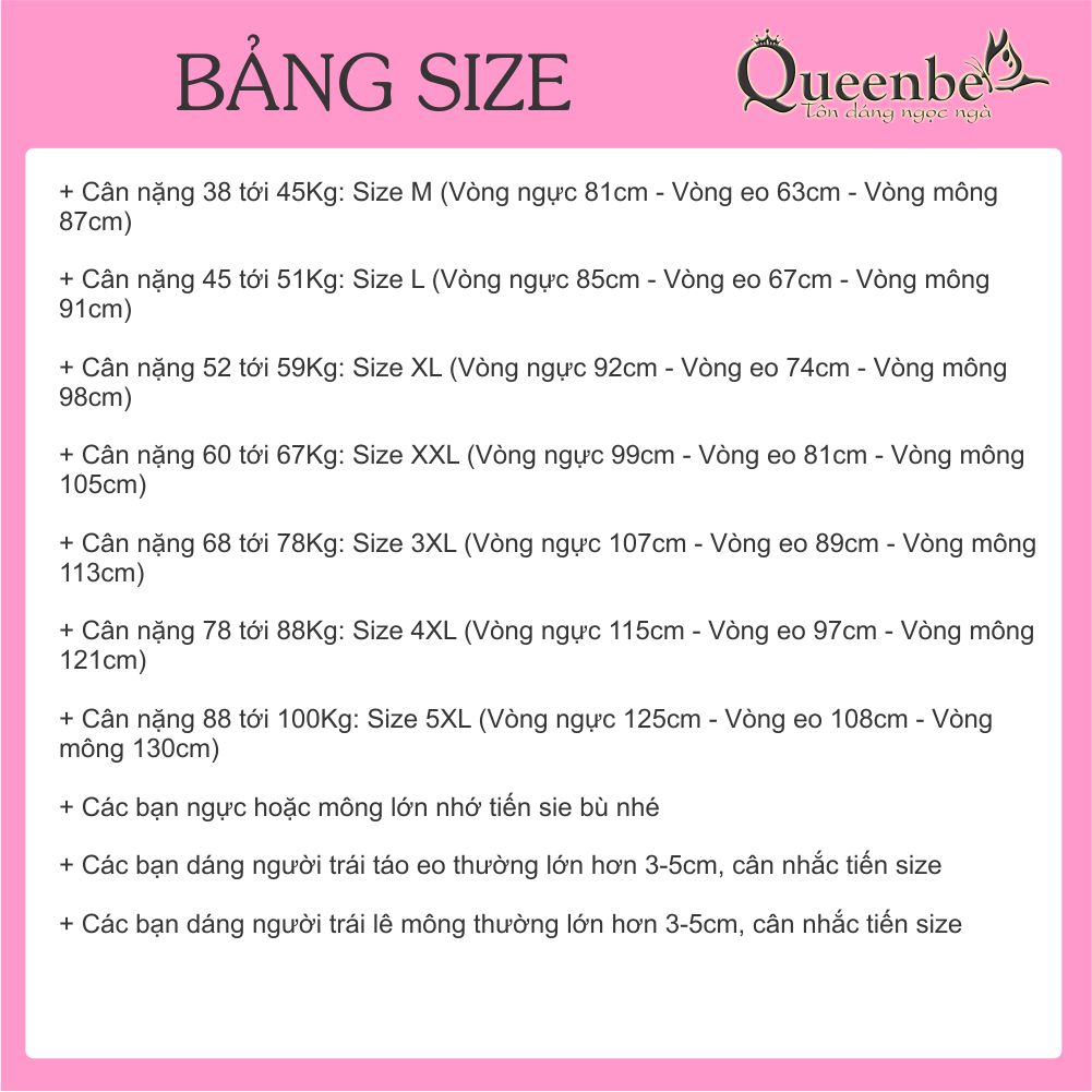 Váy bơi không phải để bơi có big size Queenbe GLSWIM013 vải thun Lycra mềm ít thấm hút, nhanh khô