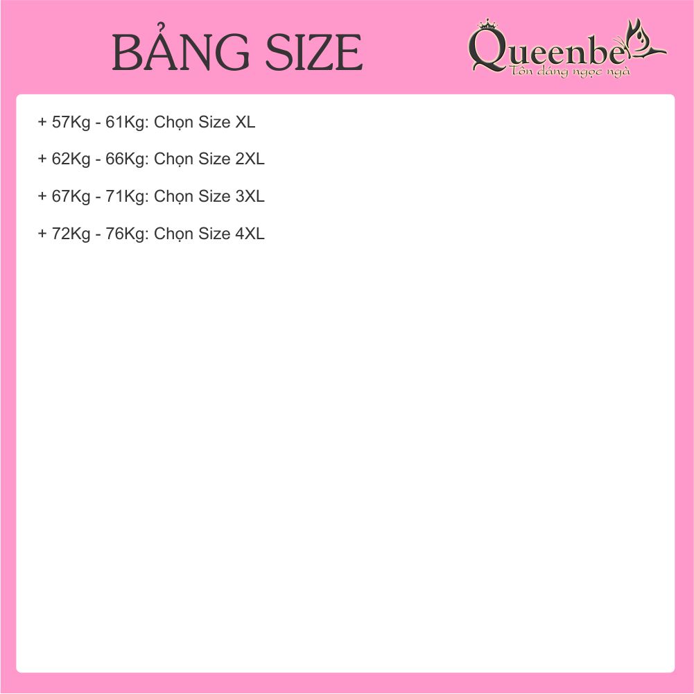 Váy đầm suông big size Queenbe GLV051 voan lụa chiffon