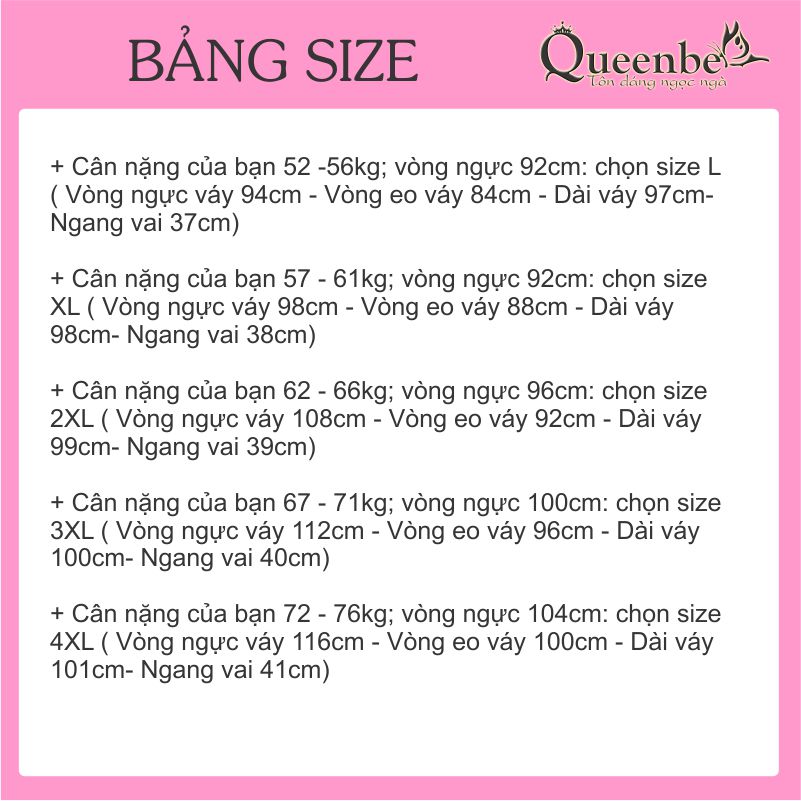 Váy đầm suông có túi Queenbe GLV176 vải cotton mềm, thoáng