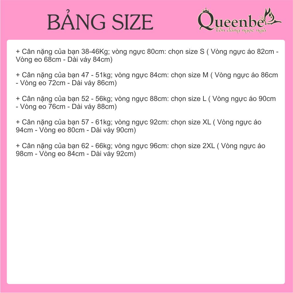 Váy đầm xòe công sở hở vai Queenbe GLV054