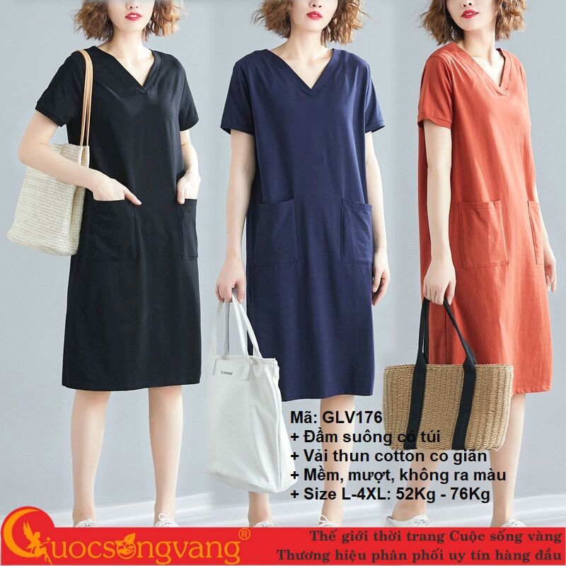 Đầm Suông Đỏ Đô Tay Lỡ Đính Đá Kiêu Sa DL710 – Thời Trang Xinh