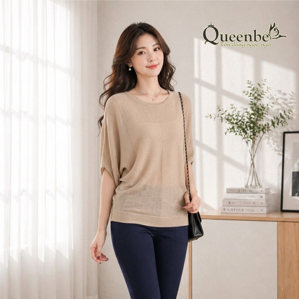 Ao-thun-nu-det-kim-Queenbe-GLA024-kieu-canh-doi-ngan-tay-10.jpg?v=1777563434