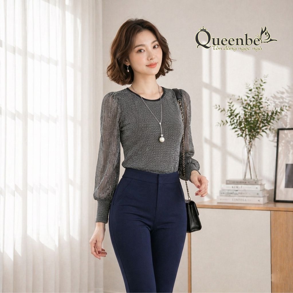 Ao-thun-nu-luoi-mem-dai-tay-dinh-kim-sa-Queenbe-GLA106-13.jpg?v=1777623104