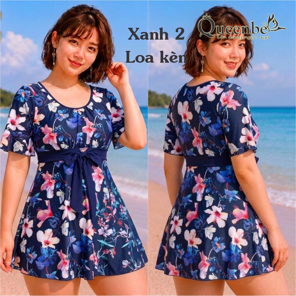 Đồ bơi big size giấu bụng Queenbe GLSWIM116 vải thun Lycra cao cấp co giãn, ít thấm hút, mau khô, kèm mút ngực (11).jpg