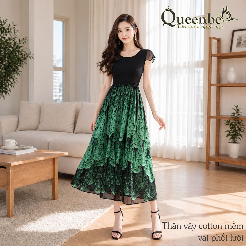 Vay-dam-dai-co-tron-ngan-tay-maxi-in-duoi-cong-Queenbe-GLV152-vai-voan-cao-cap-trong-lot-cotton-mem-in-tinh-te-11.jpg?v=1777272475