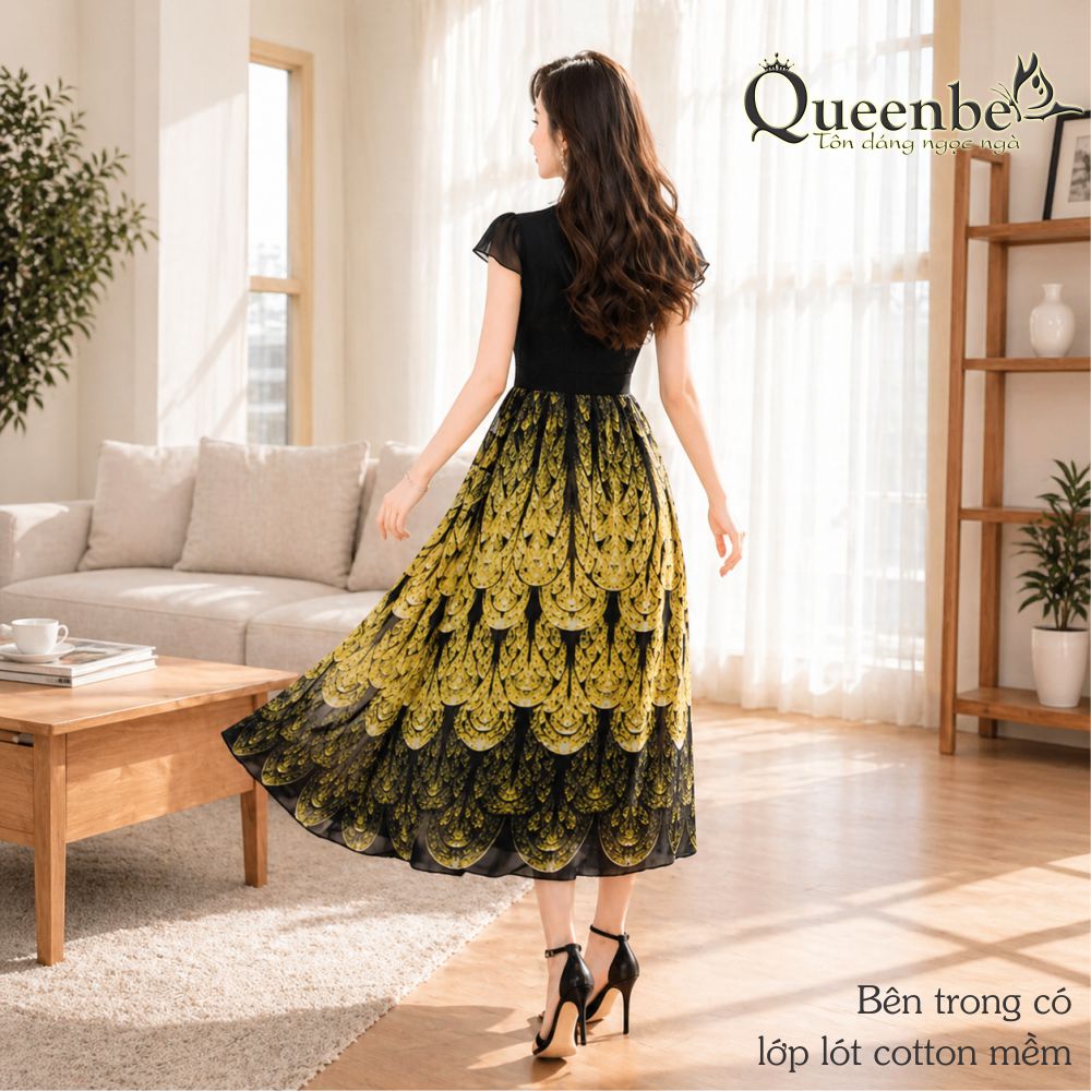 Vay-dam-dai-co-tron-ngan-tay-maxi-in-duoi-cong-Queenbe-GLV152-vai-voan-cao-cap-trong-lot-cotton-mem-in-tinh-te-14.jpg?v=1777272478