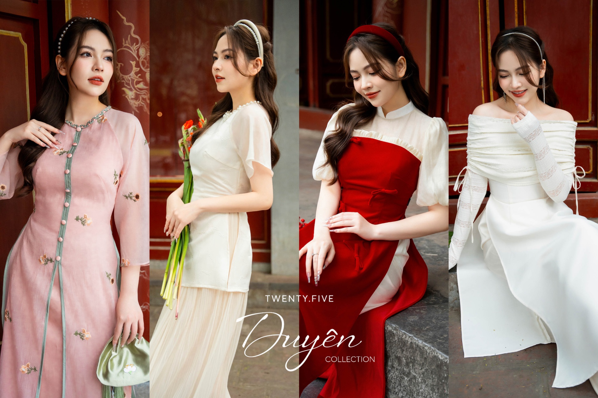 DUYÊN - Bộ Sưu Tập Áo Dài Tết 2024 Xu Hướng, Đẹp Cho Nàng