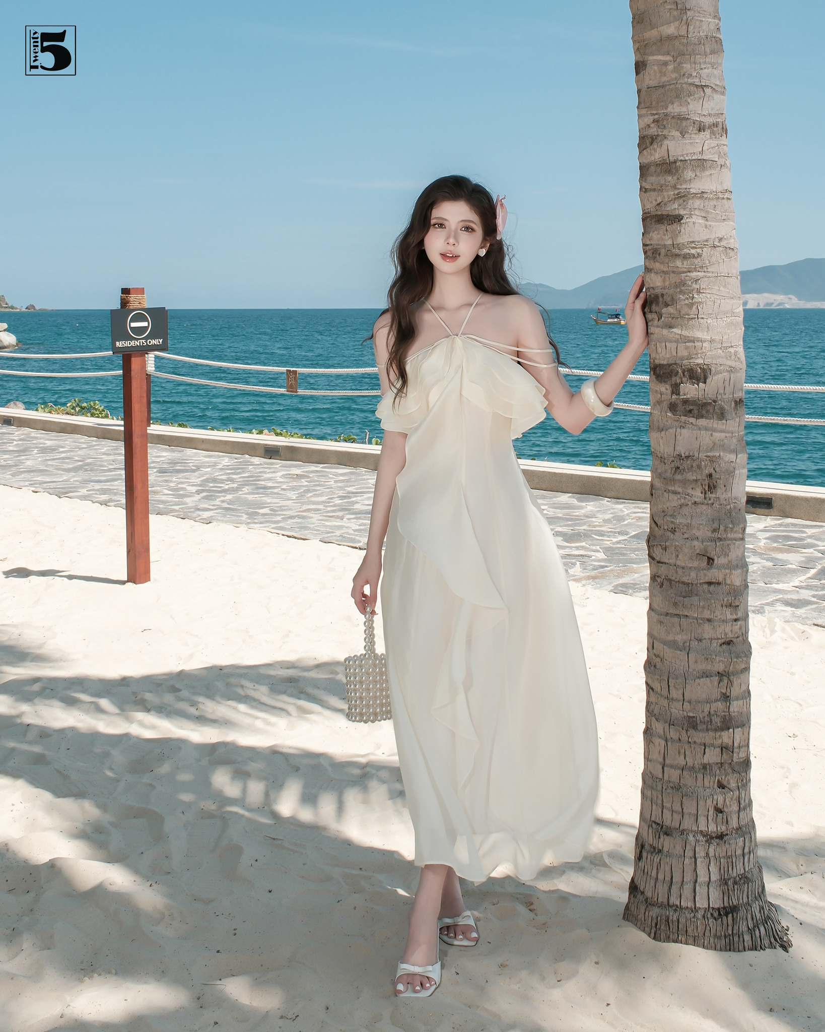 Đầm hai dây DL101-589