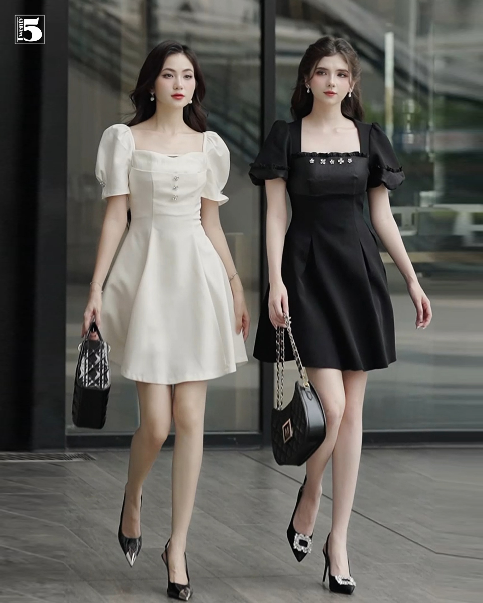 Đầm ngắn tay DM01-575