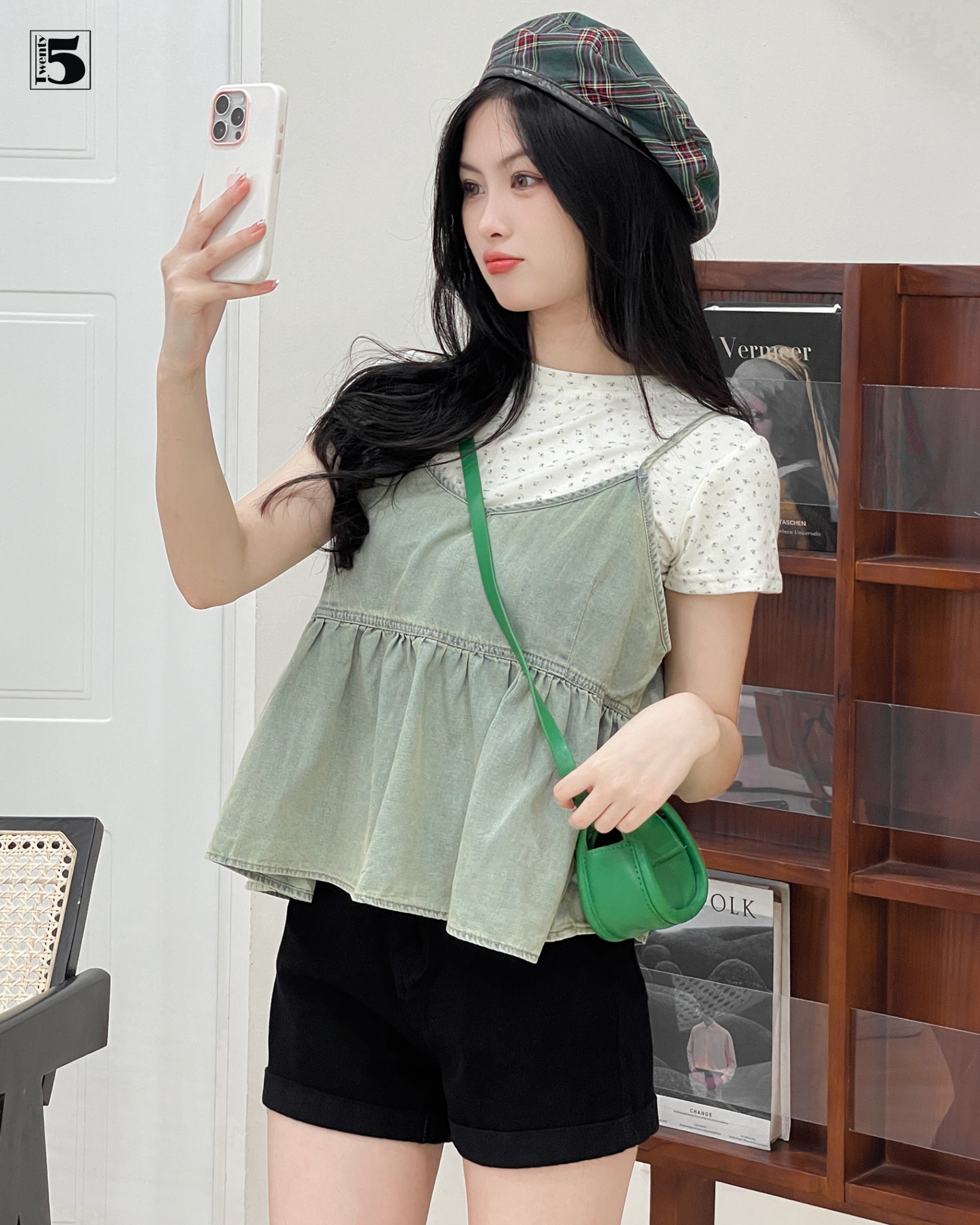 Quần short jeans 6110-215