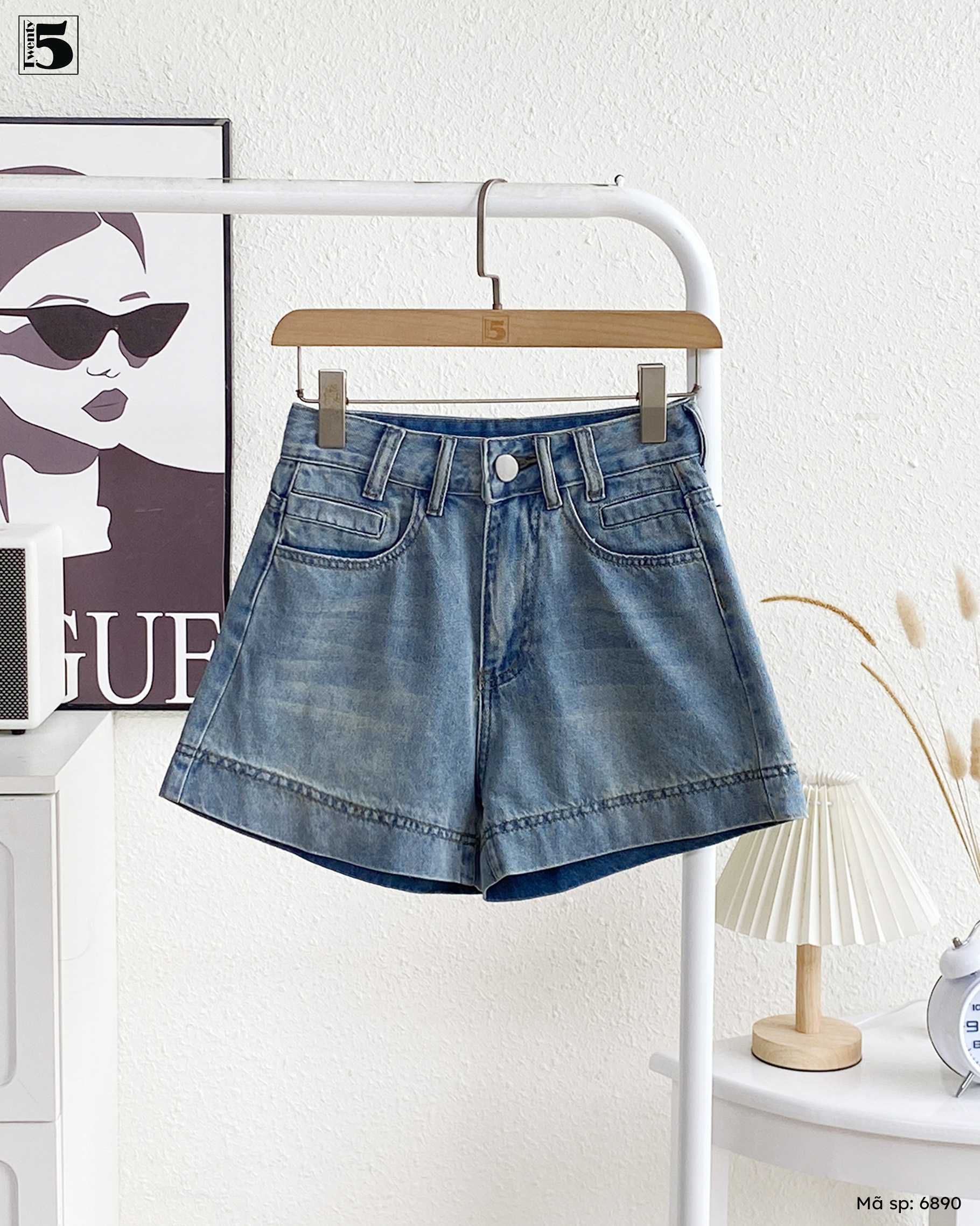 Quần short jeans 6890-249