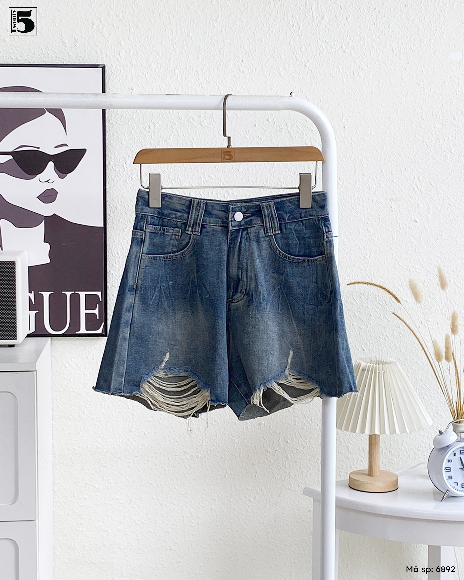 Quần short jeans 6892-239