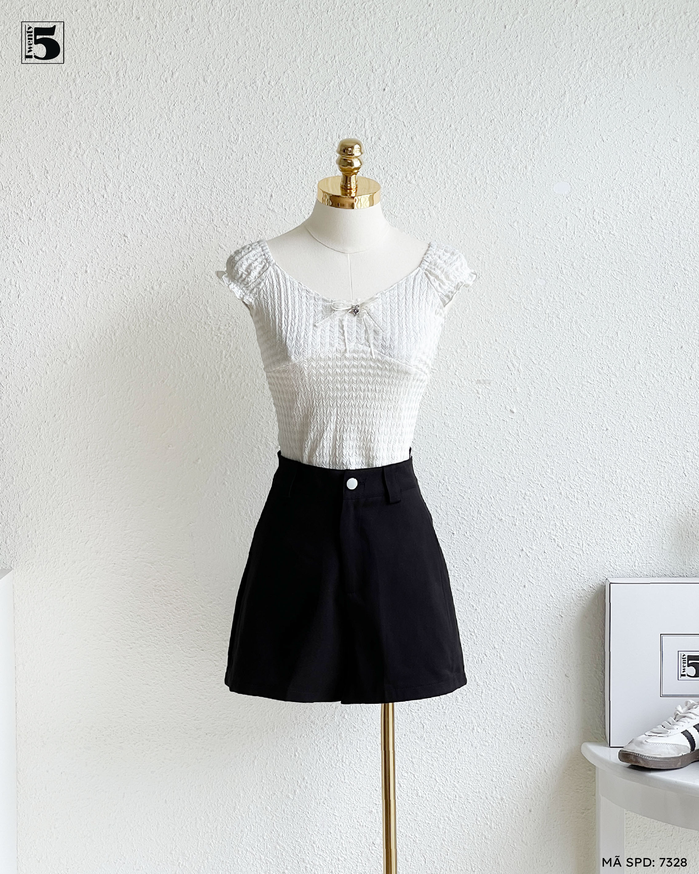 Quần short jeans 7328-309