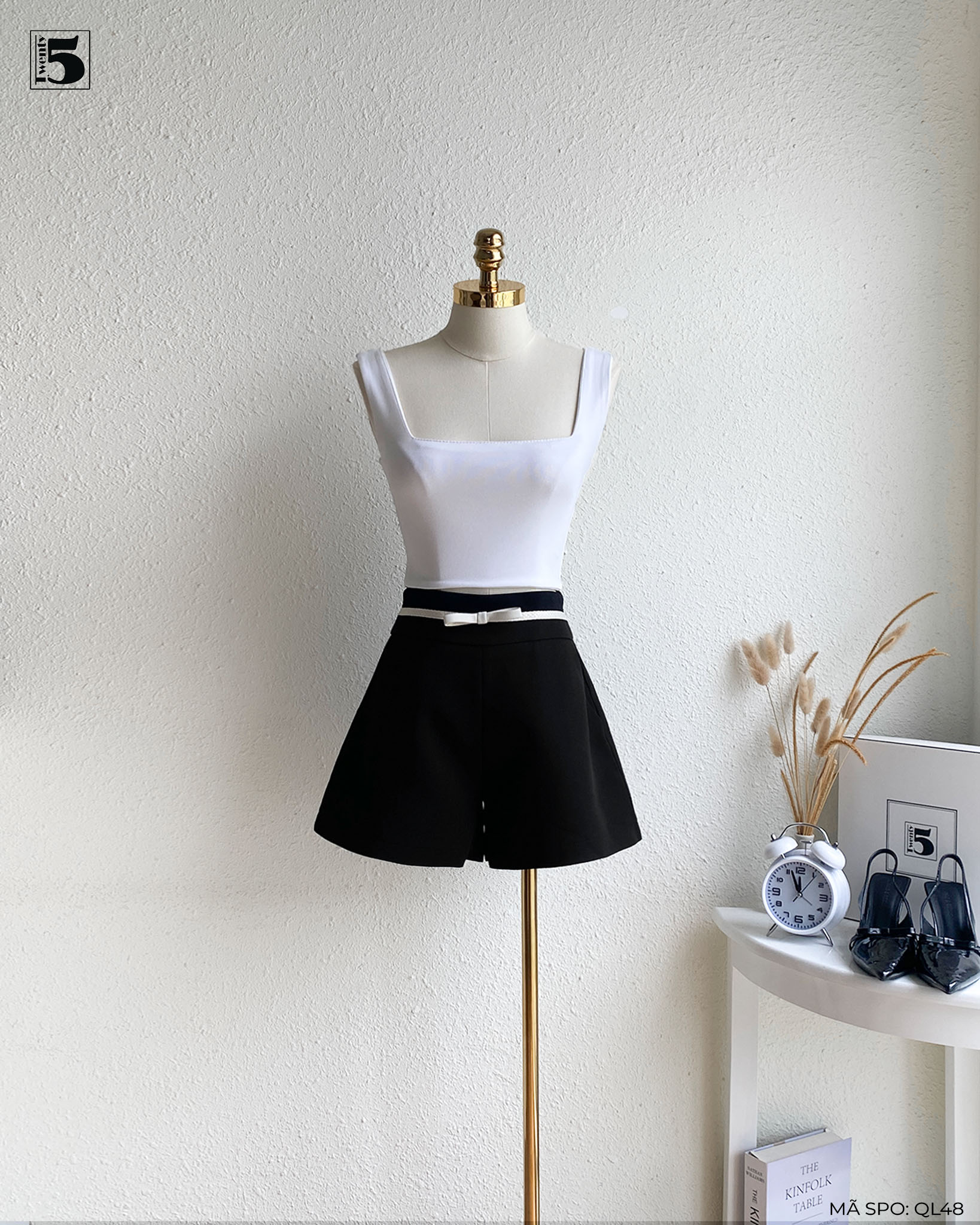 Quần short vải QL48-249