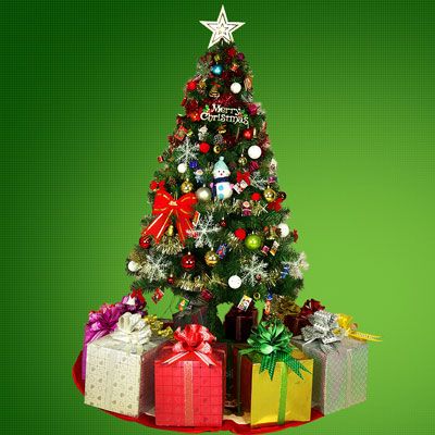 Trang trí cây thông noel