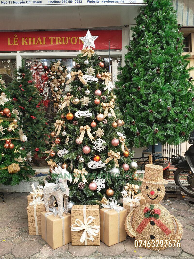Đại lý bán phụ kiện cây thông noel 14.10.2023