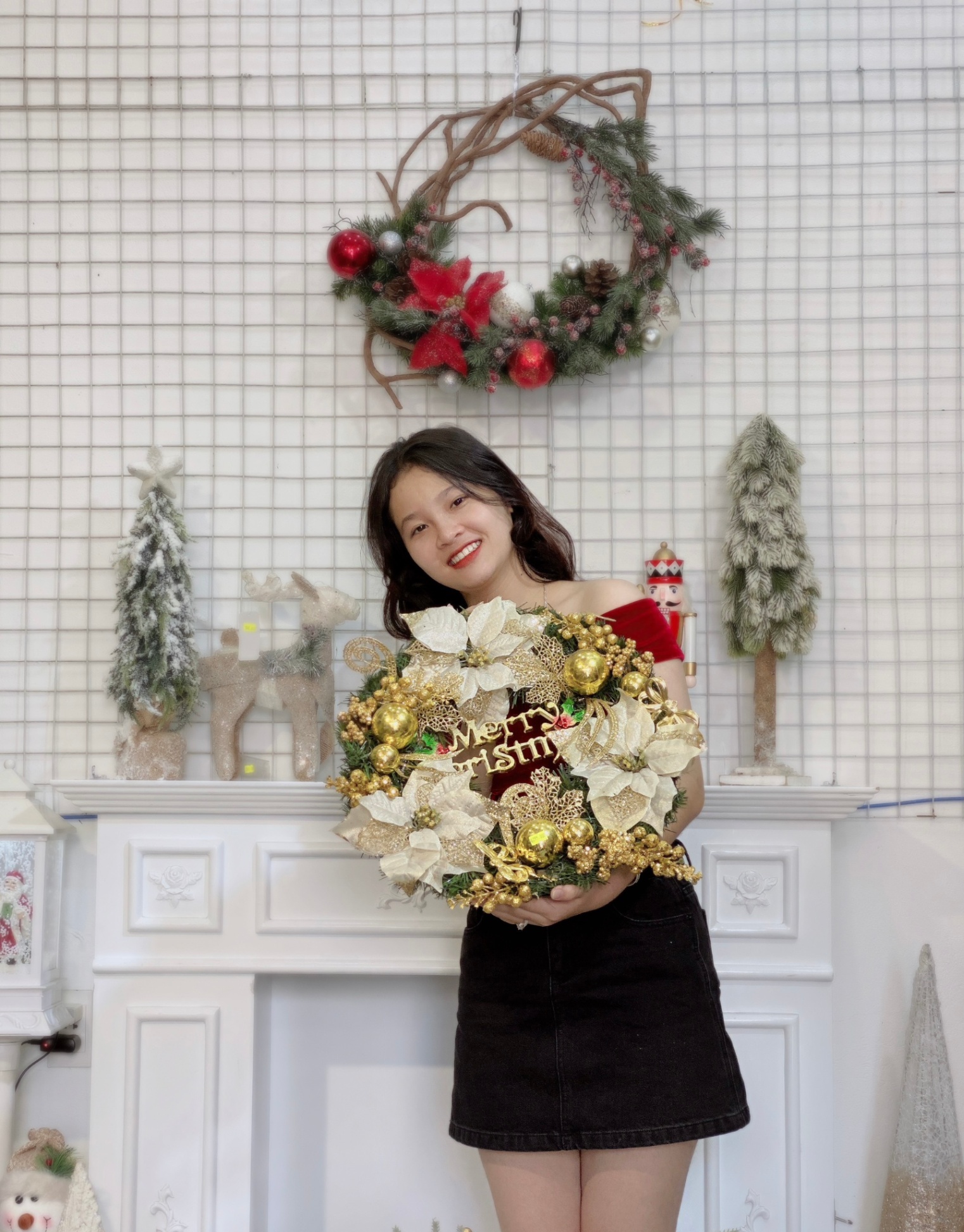 Phụ kiện trang trí cây thông Noel Đẹp 21.10.2023