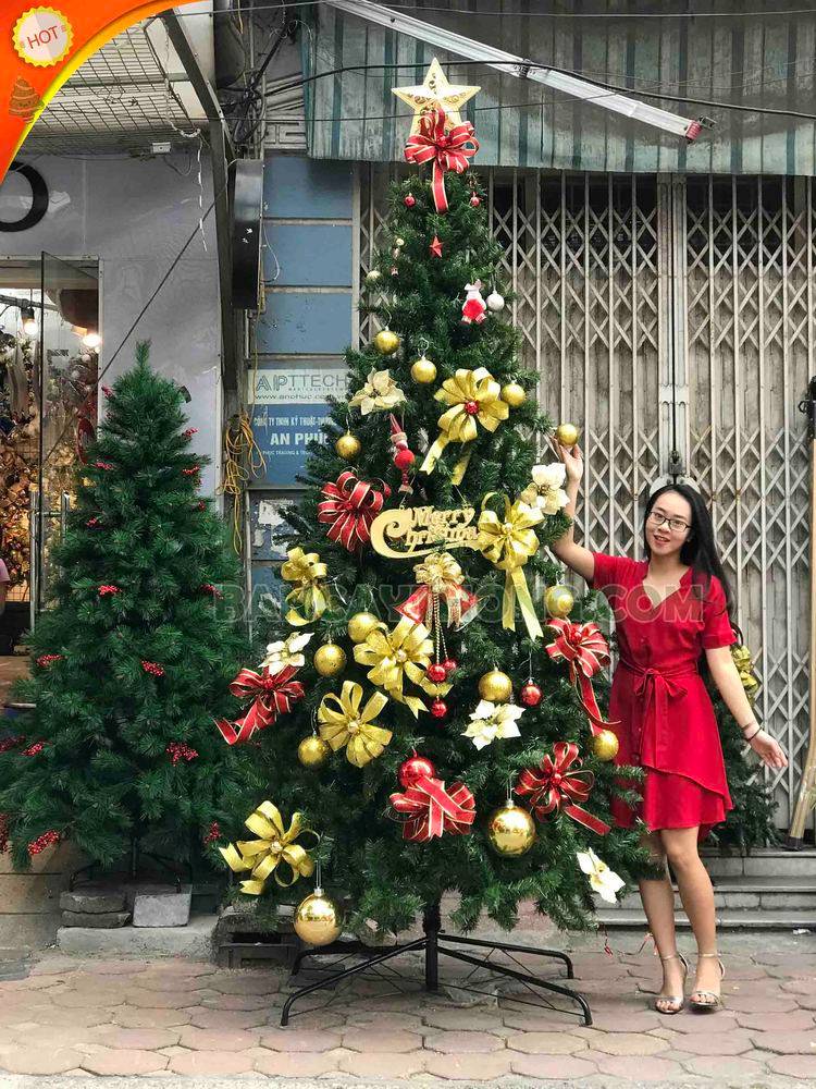 Giá mua và tranh trang trí cây thông noel 3m 4m 5m 6m 22.10.2023