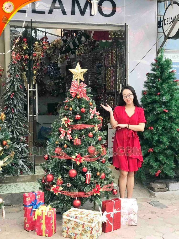 mua cây thông noel cho shop thời trang 31.10.2023