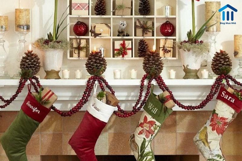 Các phụ kiện trang trí noel (giáng sinh) ấn tượng