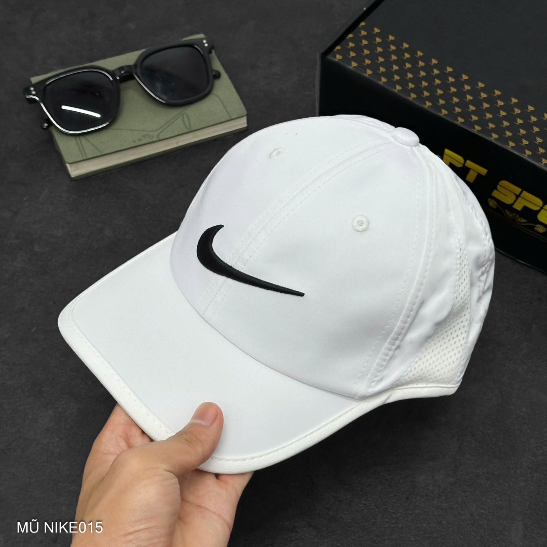 MŨ NIKE015 - Trắng