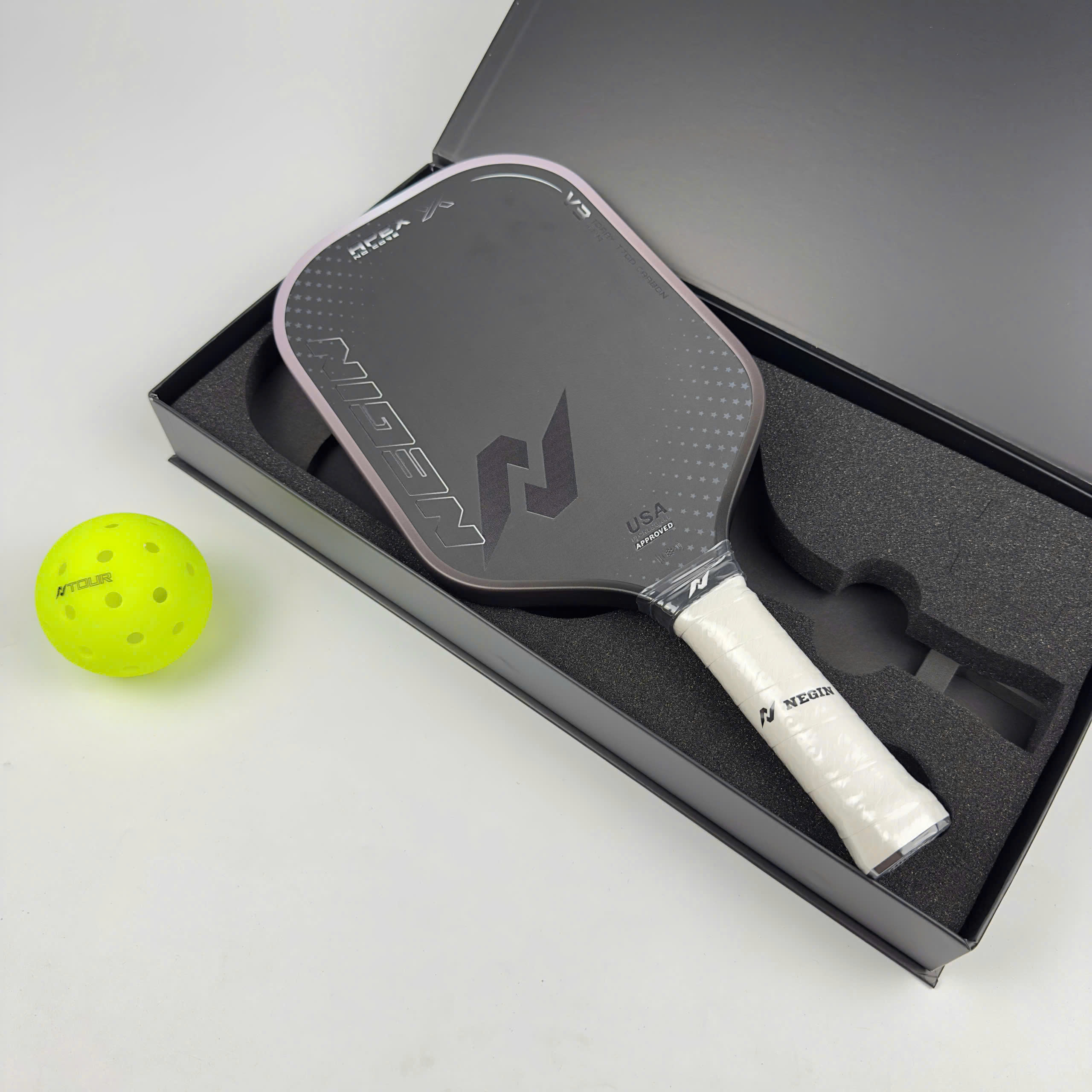 VỢT NEGIN APEX XÁM